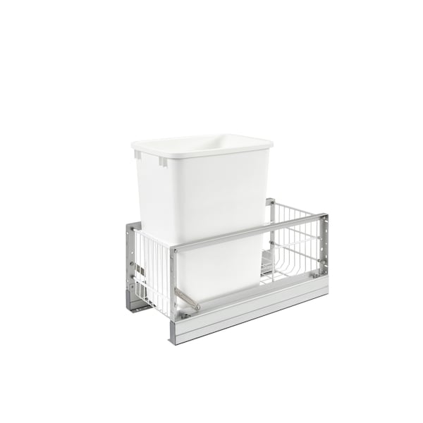 Rev-A-Shelf Aluminum, Silver, 10.75 in W, 19.25 in H, 21.94 in D, 21.94 in L, Silver 5349-15DM-1 - main